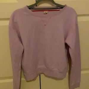 Exist medium purple sweater